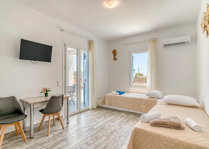 Ippocampos Seaside Serenity - Unwind At Paros Poolside Retreats Αλυκή